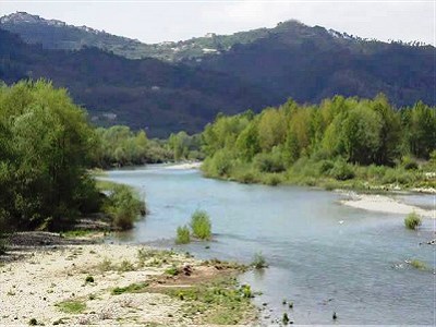 il fiume Vara a Ceparana
